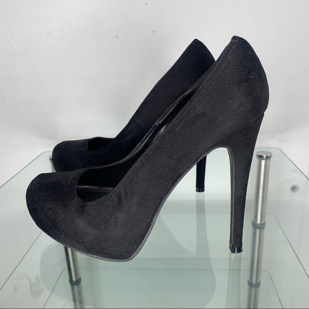 Kardashian Kollection Black Stiletto Heels